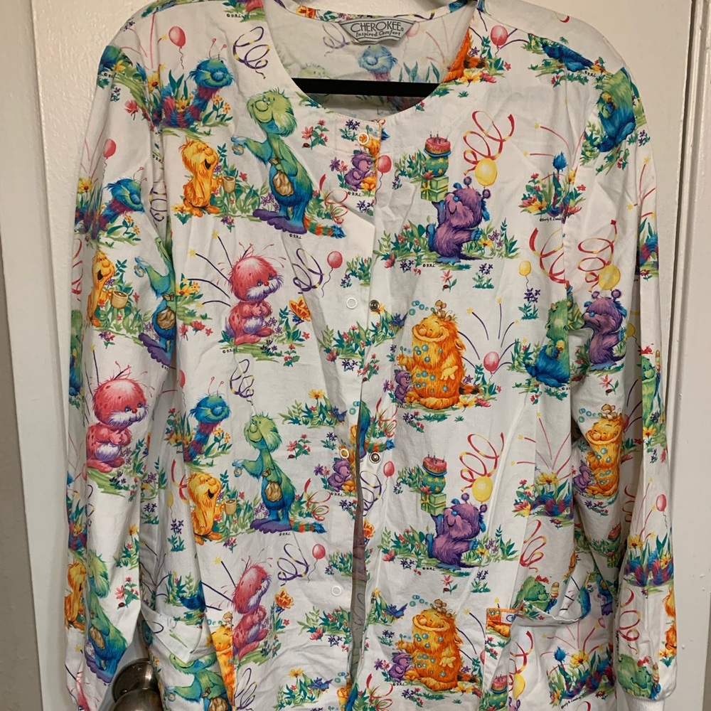 Scrub jacket